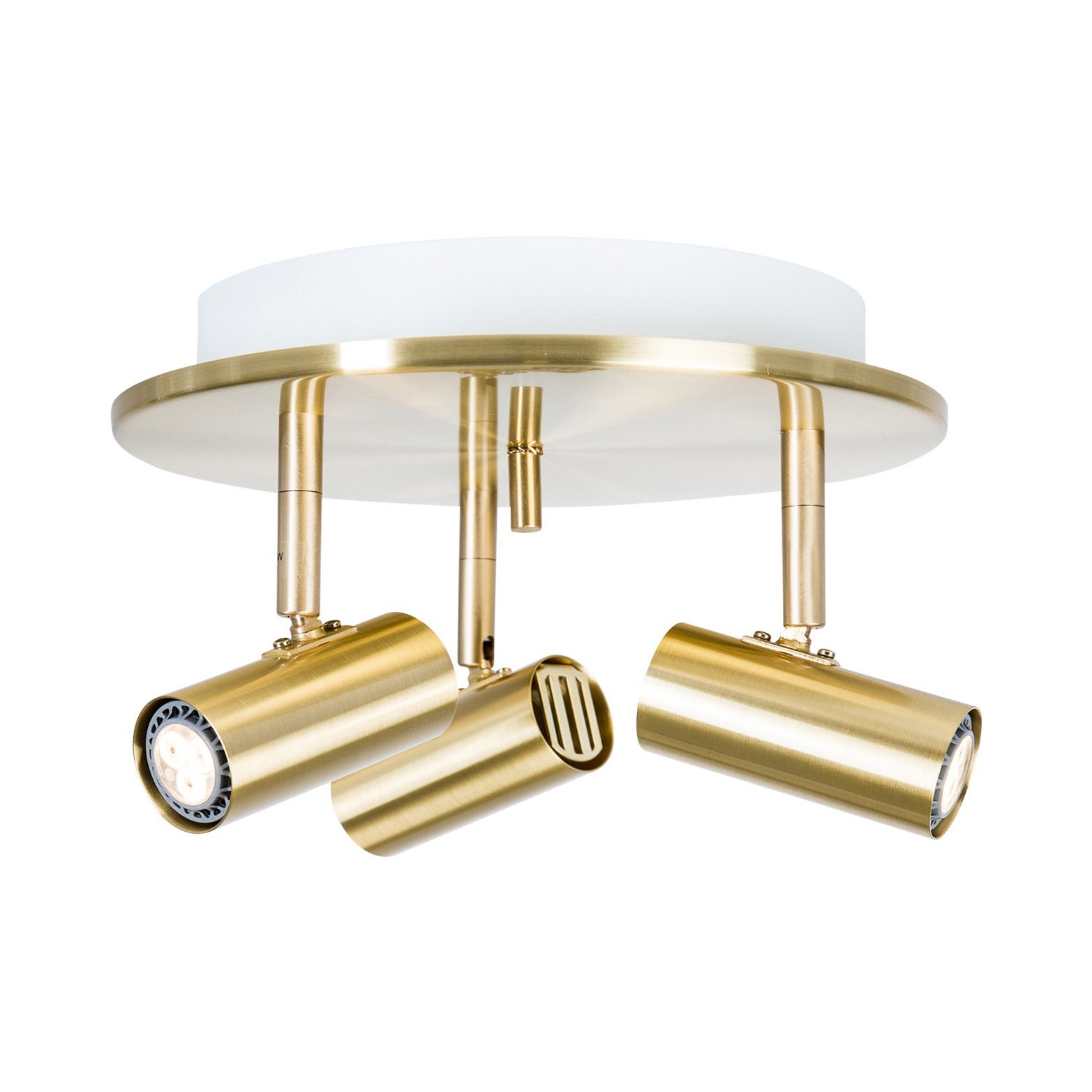 Belid, Cato Triospot Blankslipad Mässing Mr11 Inkl Ljuskälla