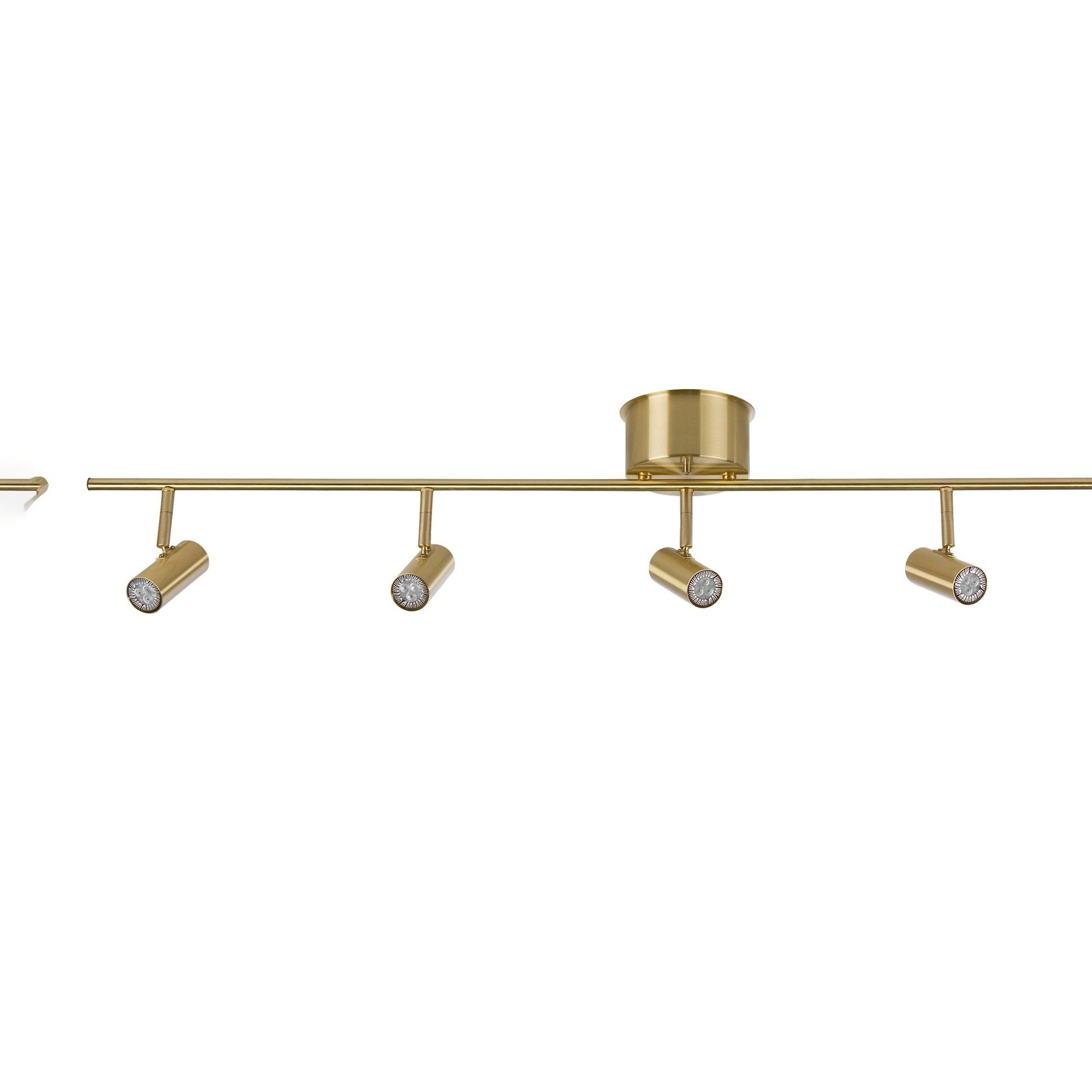 Belid, Cato skena 5 Blankslipad Mässing Mr11 inkl ljuskälla