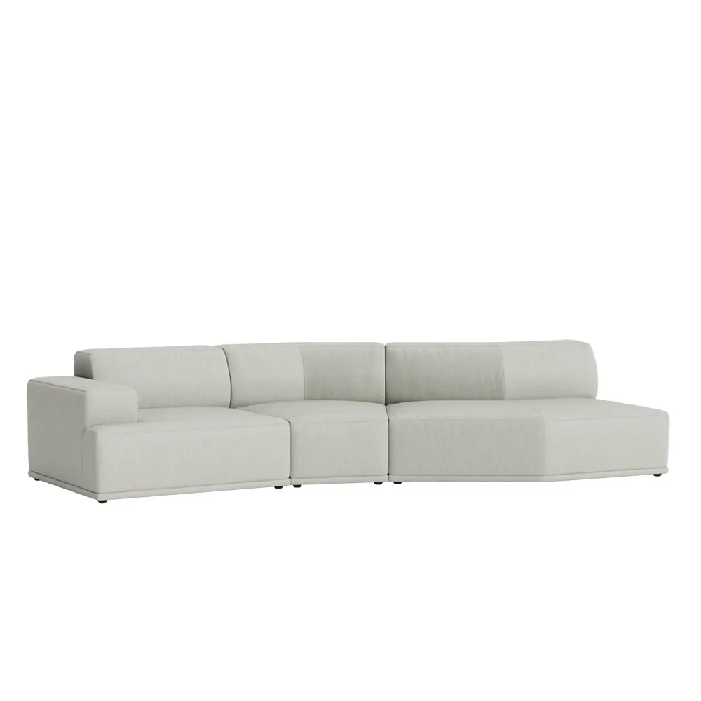 Muuto, Connect Soft Modular Sofa / 3-Seater - Configuration 6 - Clay 12
