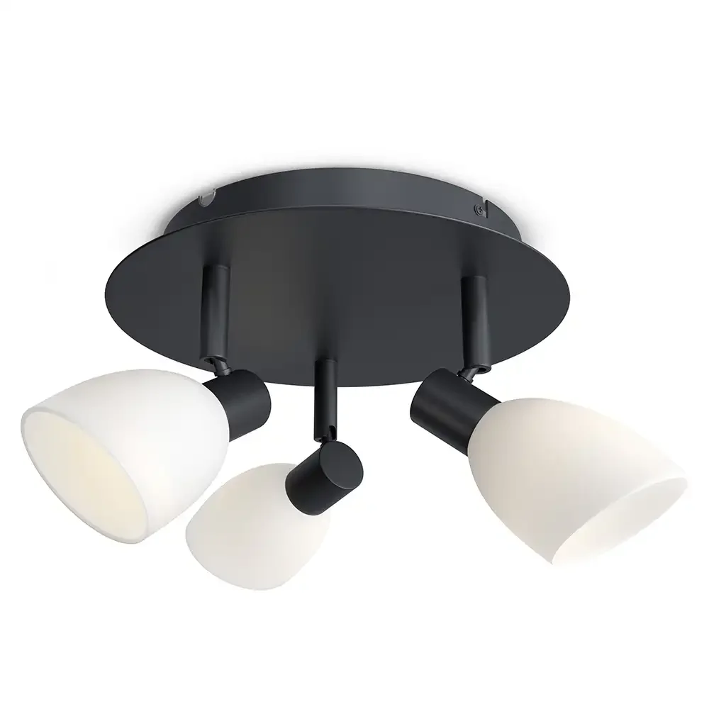 Herstal, Cut spotlight 3 svart G9