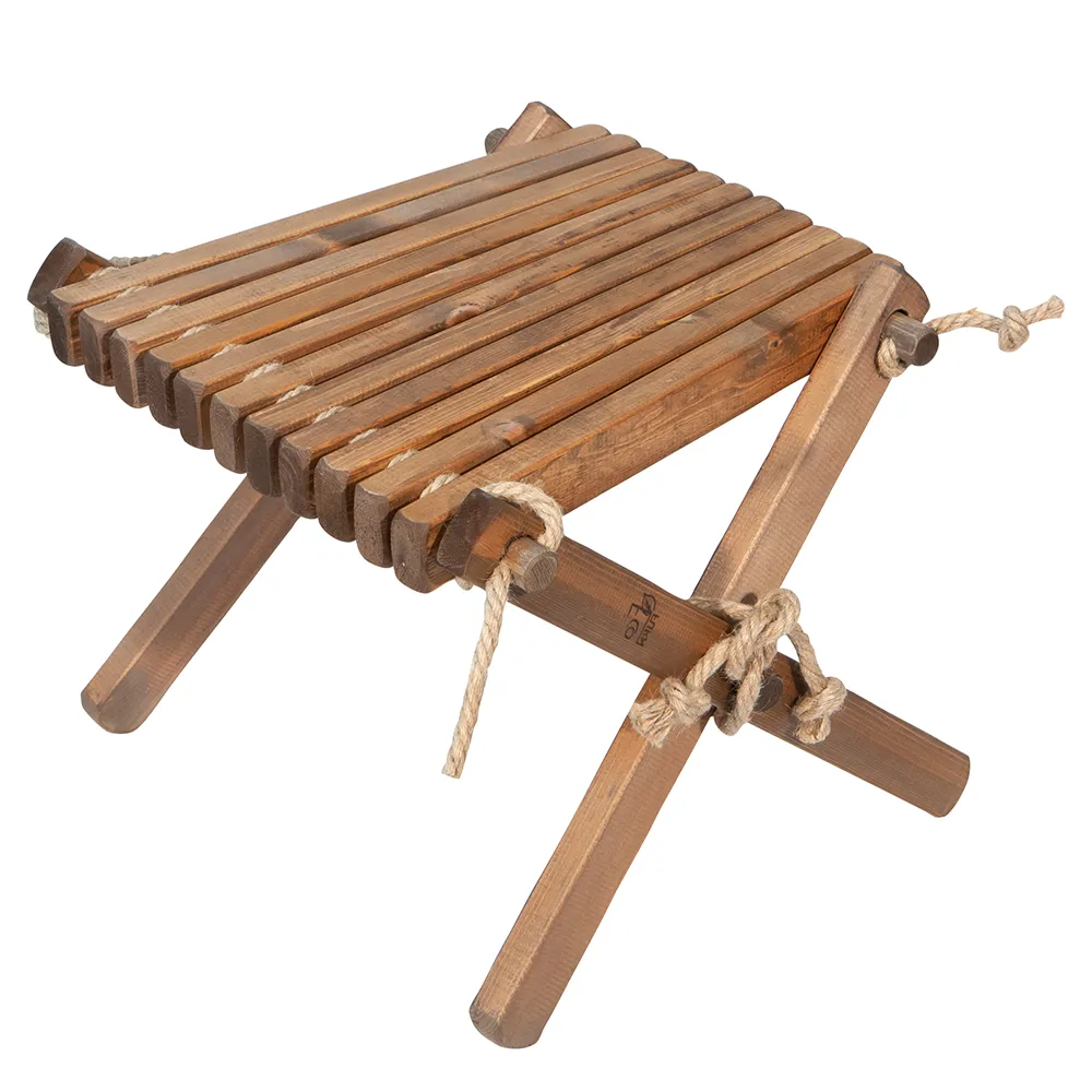 Hillerstorp, Lilli fotpall brun oljad furu