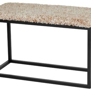 Skinnwille, Palle Bänk 80x35 cm Toffée/Black