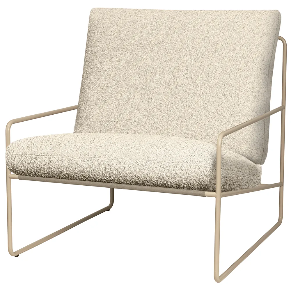 Ferm Living, Desert Fåtölj Cashmere/Off-white