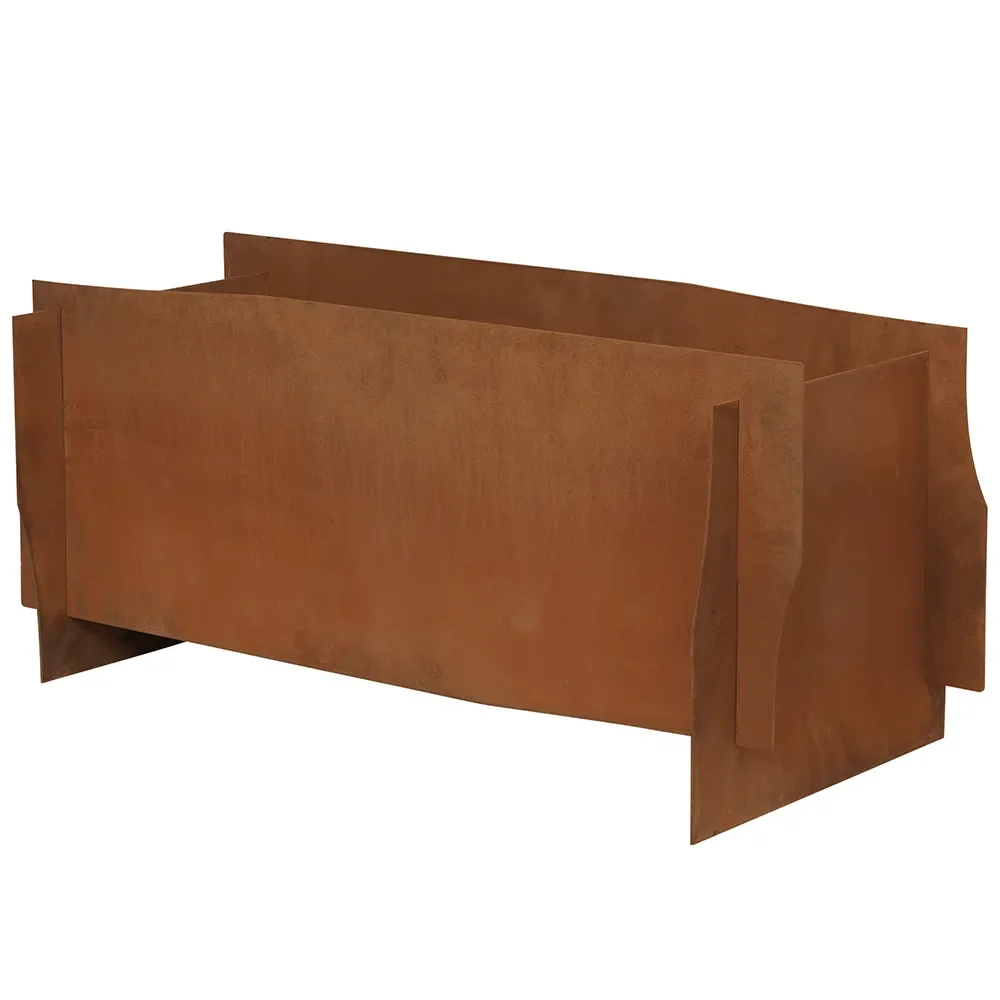 Ferm Living, Lapel Planteringslåda 75 cm Cortenstål