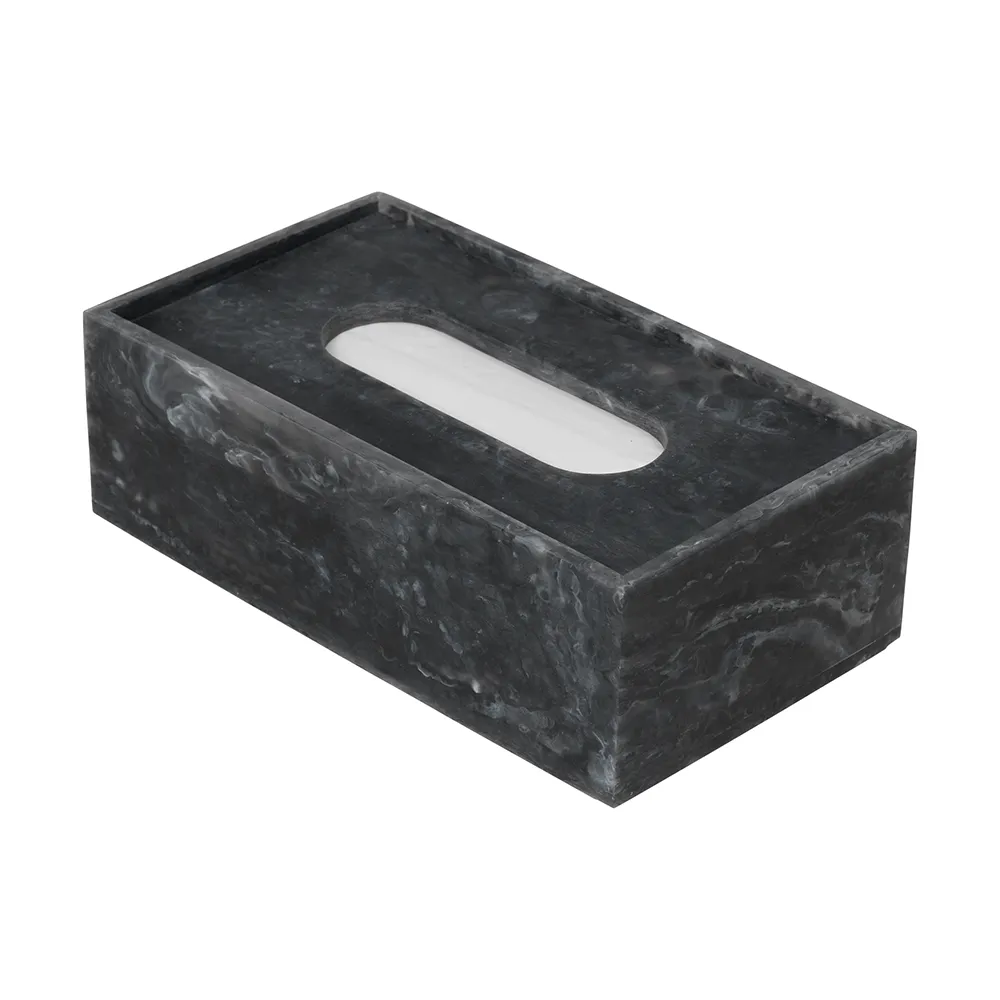 Ferm Living, Mist Tissue Box - Charcoal