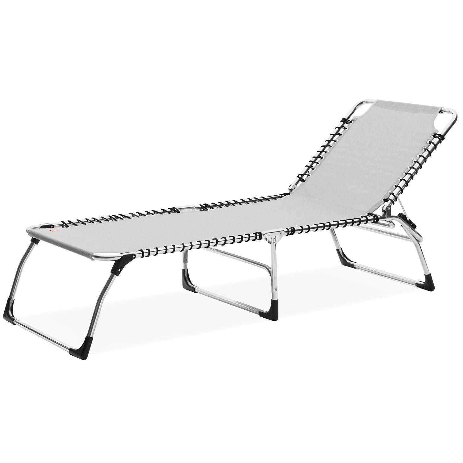 Fiam, Casanova solsäng whitegrey aluminium/textilene