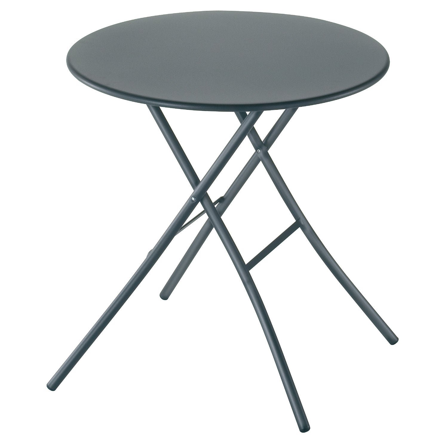 Fiam, Sirio cafébord 67 cm anthracite stål
