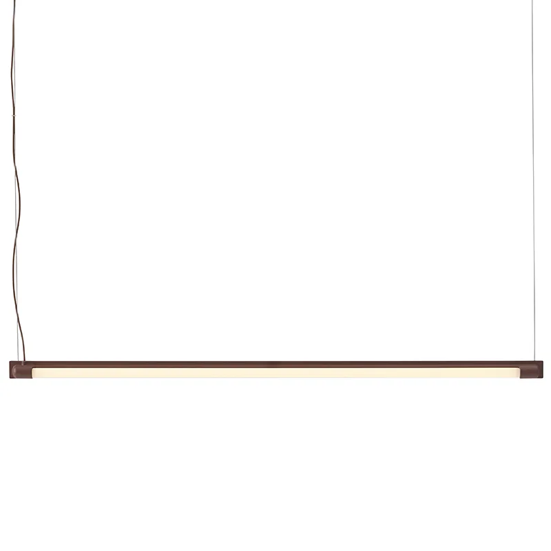 Muuto, Fine Suspension Lamp 90 cm - Deep Red