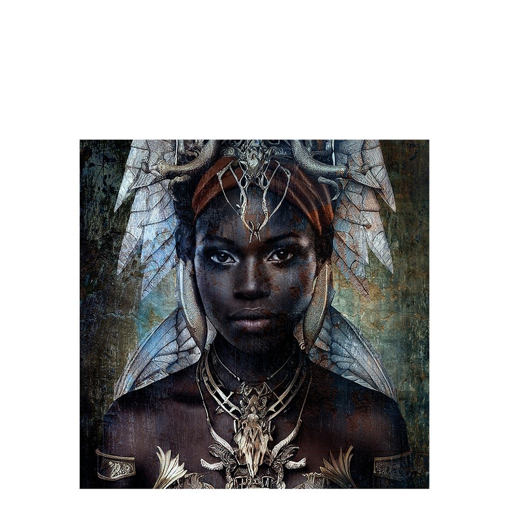 Artwood, THE GIRL FROM NUBA fototavla - 150x150, Aluminium