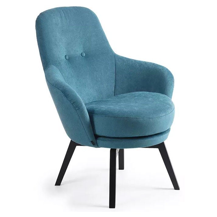 Conform, Gaga fåtölj tyg B svarta ben