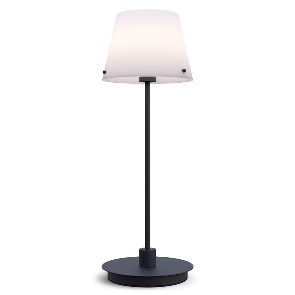Herstal, Gil il Grande bordslampa svart G9