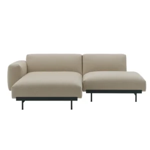 Muuto, In Situ Modulsoffa 2-sits Config 6-Ecriture 240/Black