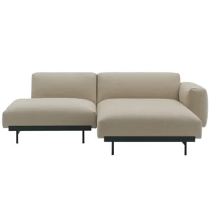 Muuto, In Situ Modulsoffa 2-sits- Config 7 - Ecriture240/Black