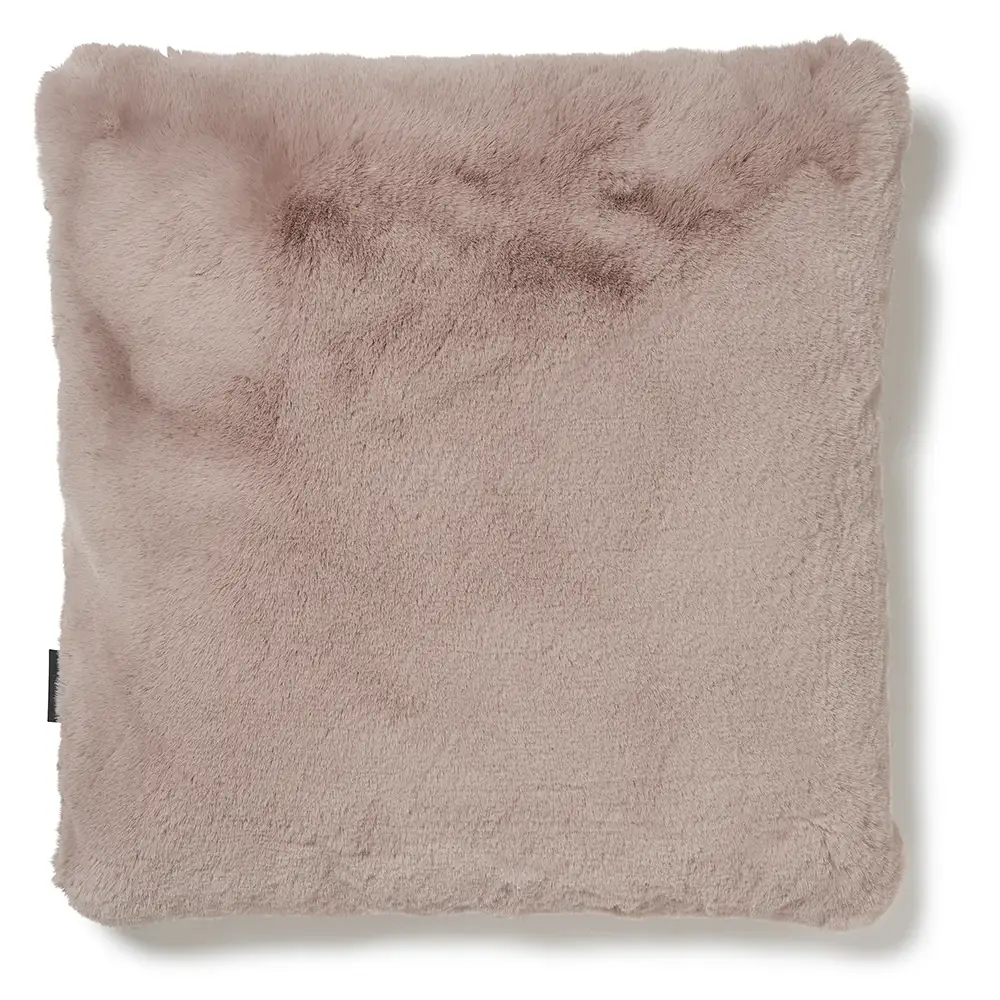 Skinnwille, Fluffy Kuddfodral 45x45 cm Pink