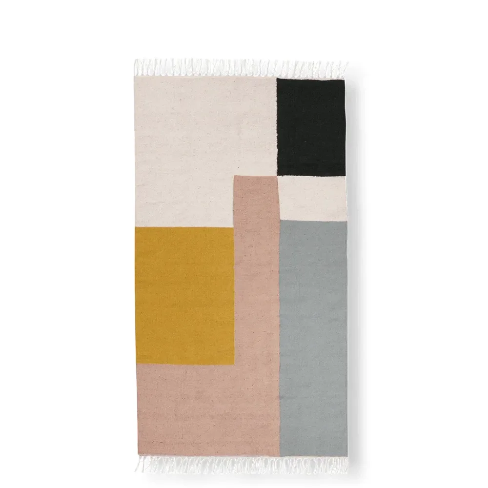Ferm Living, Kelim Rug Medium - Squares