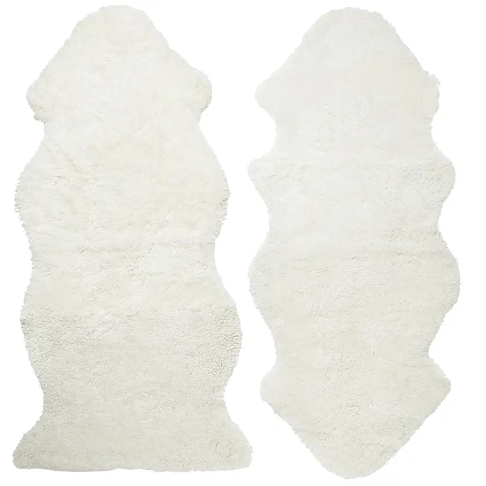 Skinnwille, Curly fårskinn 1,5 White