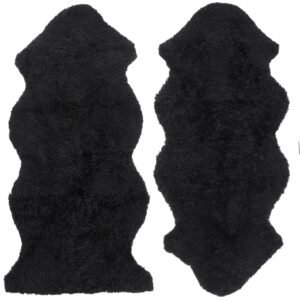 Skinnwille, Curly fårskinn 1,5 Black