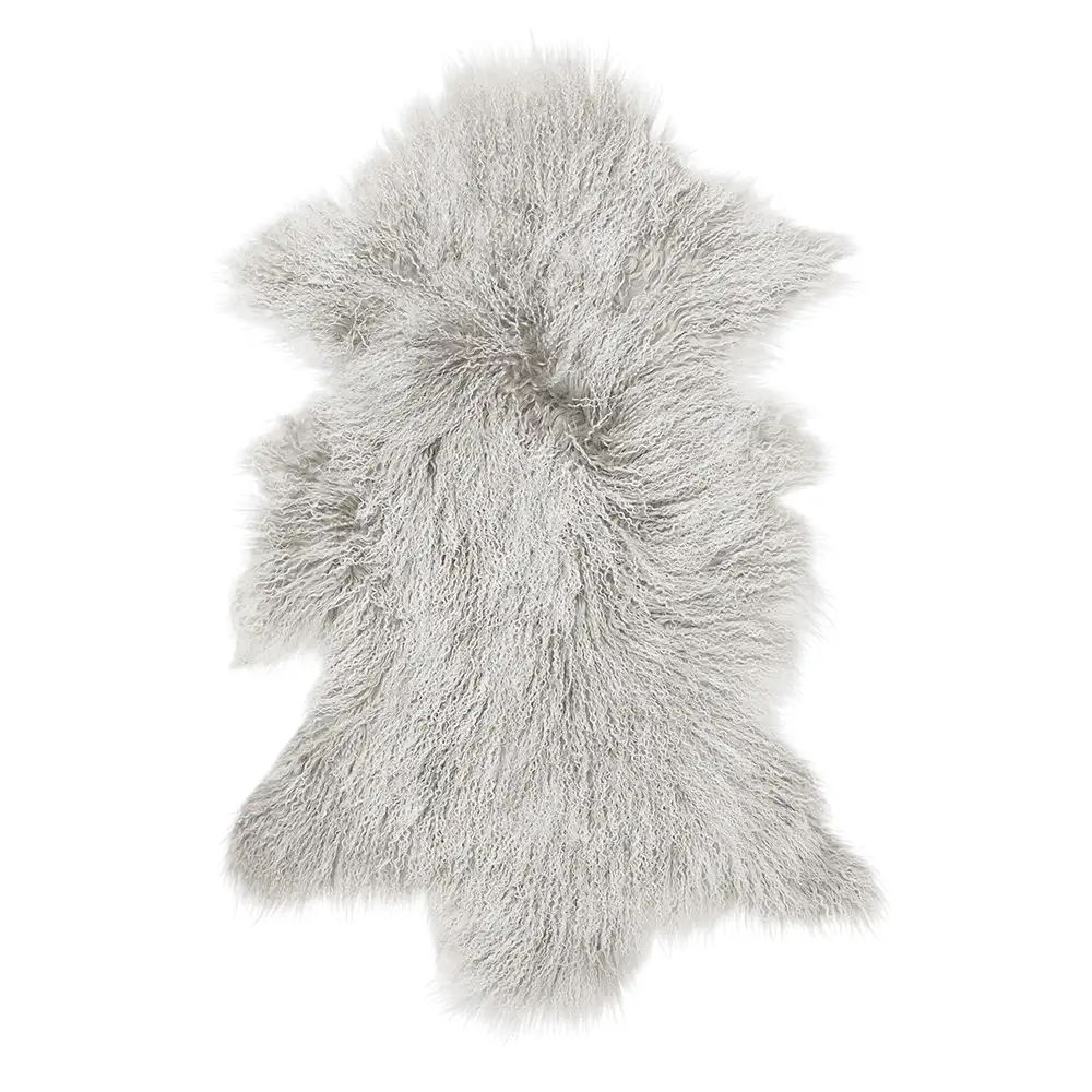 Skinnwille, Shansi Fårskinn 55x95 cm Lightgrey