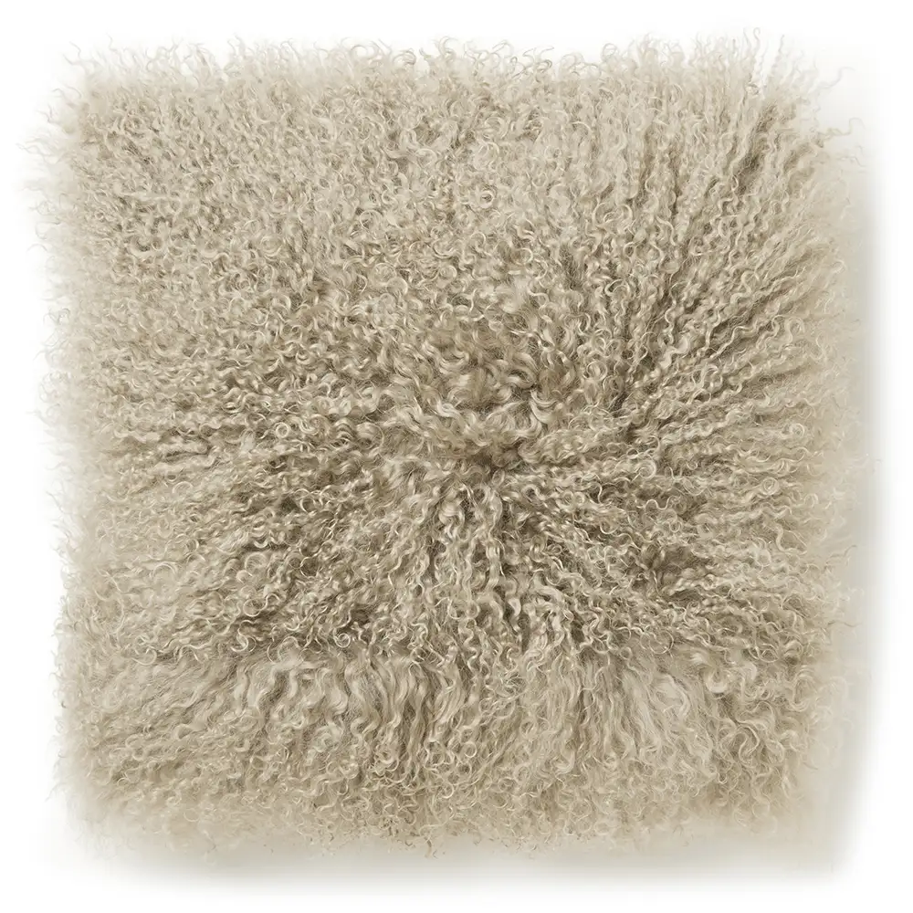 Skinnwille, Shansi kuddfodral 40x40 cm Taupe