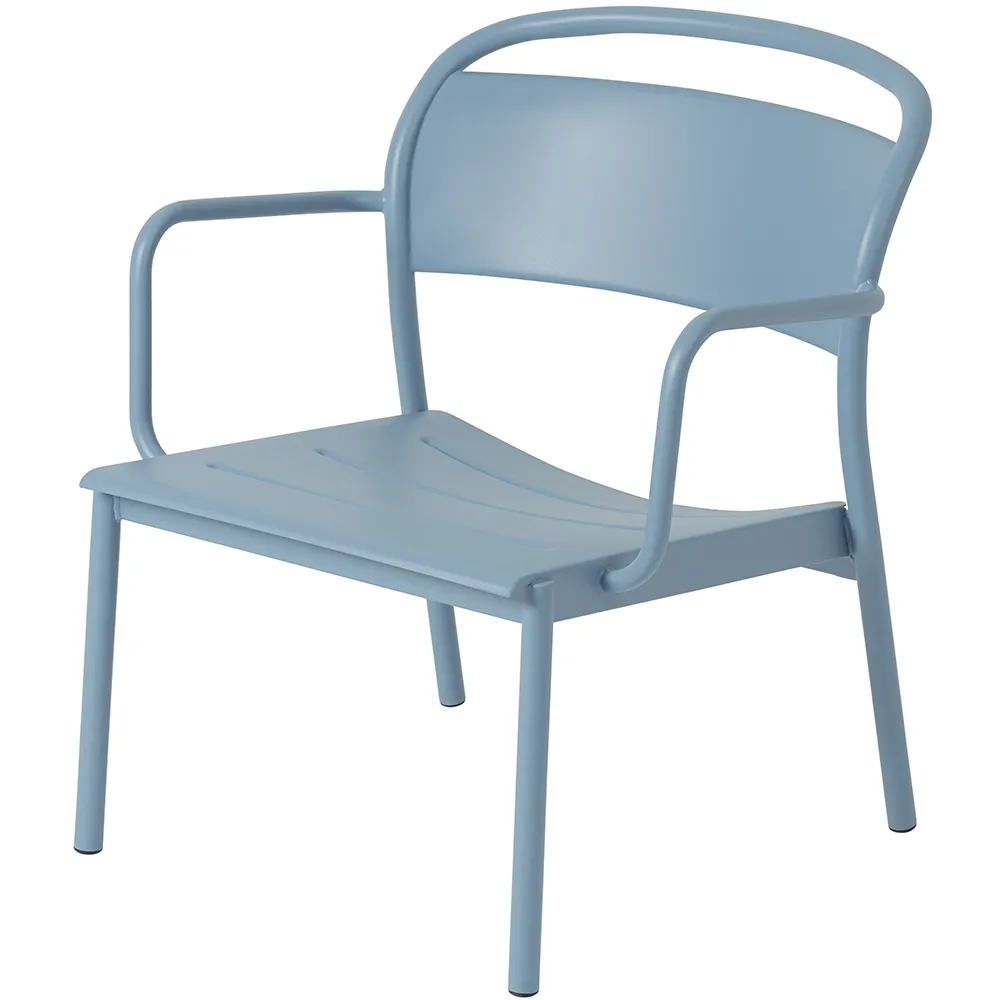 Muuto, Linear Steel Fåtölj Pale Blue