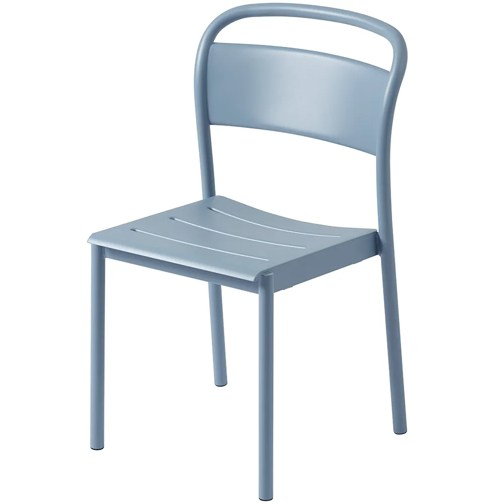 Muuto, Linear Steel Matstol Pale Blue