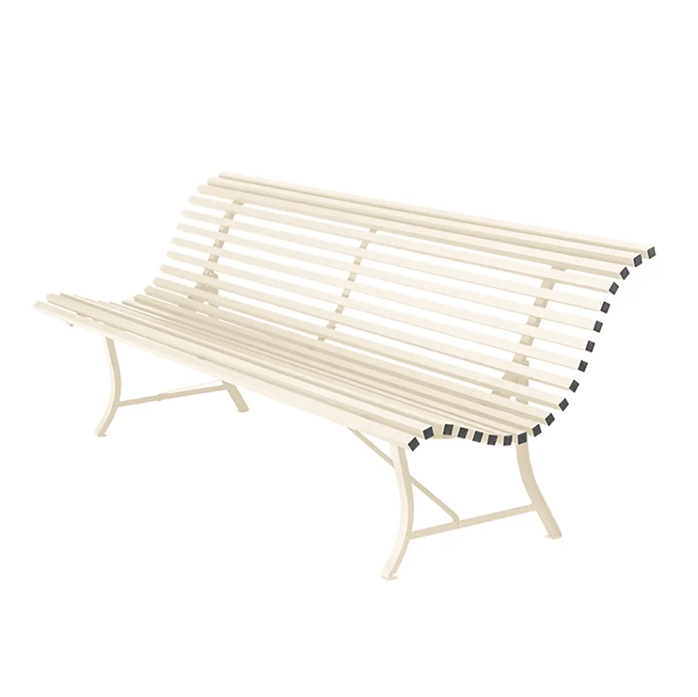 Fermob, Louisiane soffa 200 cm Latte beige