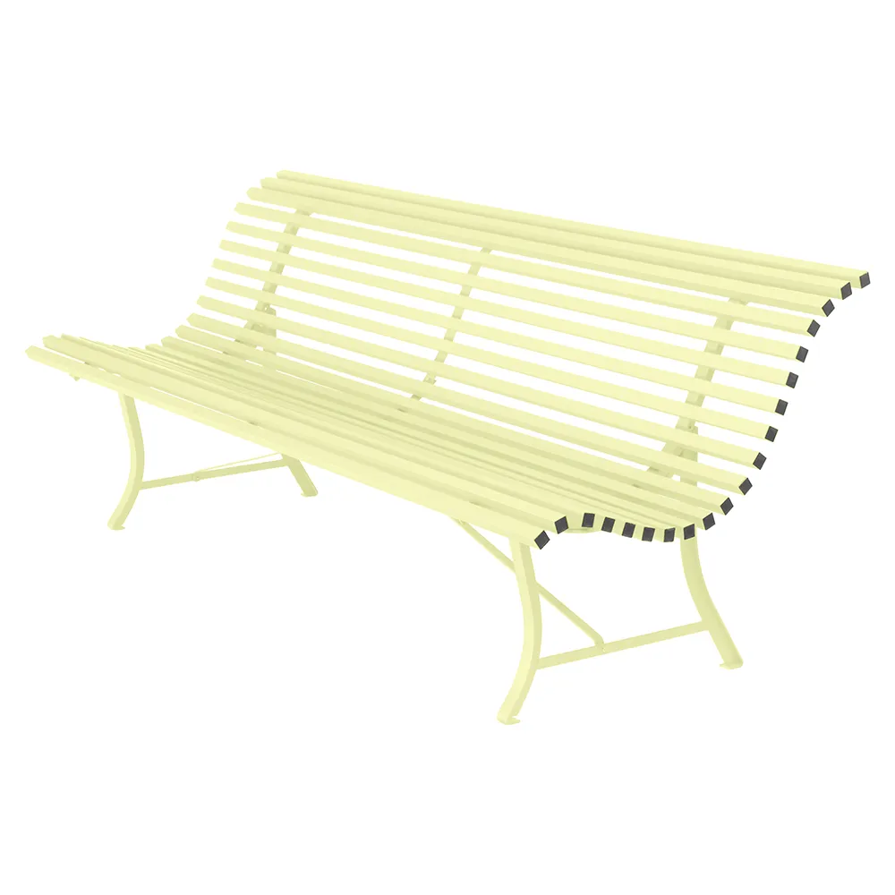 Fermob, Louisiane soffa 200 cm Frosted Lemon