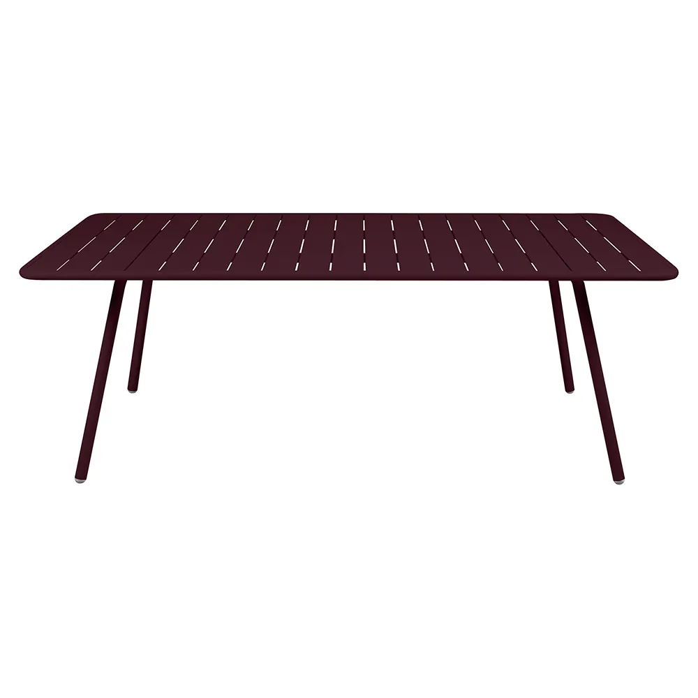Fermob, Luxembourg matbord 100x207 cm Black Cherry