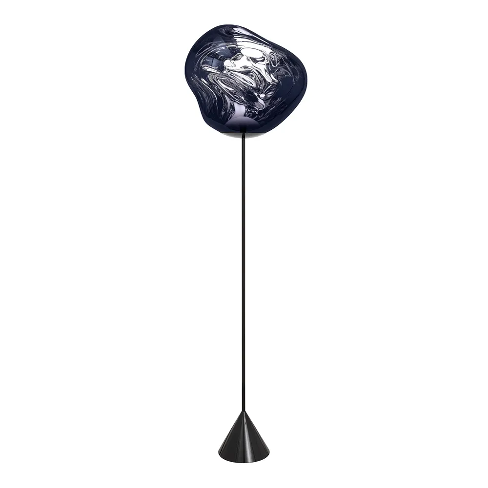Tom Dixon, Melt Cone Slim Golvlampa Smoke LED