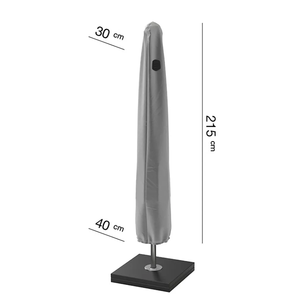 AquaShield, Parasollskydd 215x30/40 cm grått
