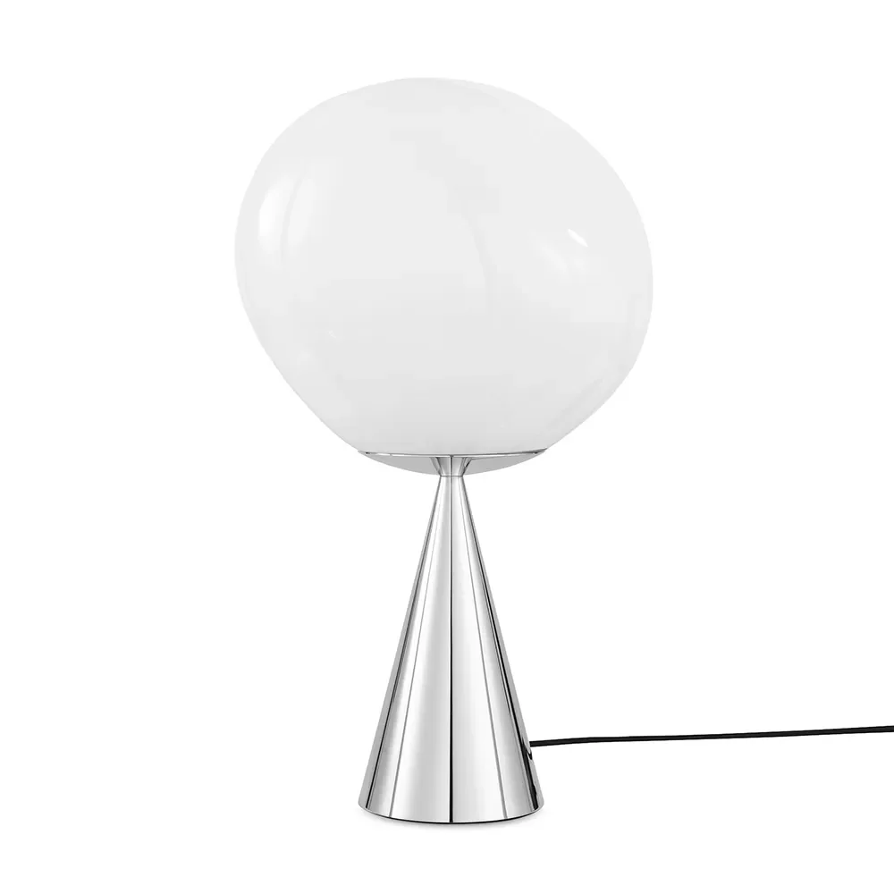 Tom Dixon, Melt Bordslampa Opal/Silver LED