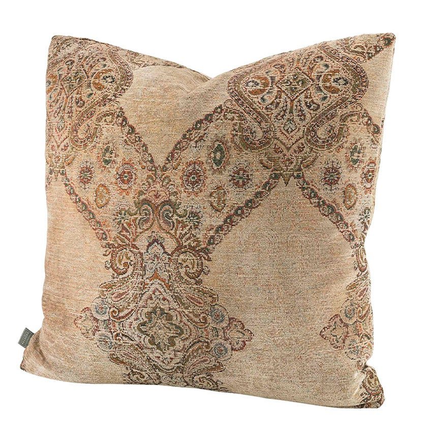 Artwood, Miralago Paisley Plain kuddfodral 60x60 cm Beige