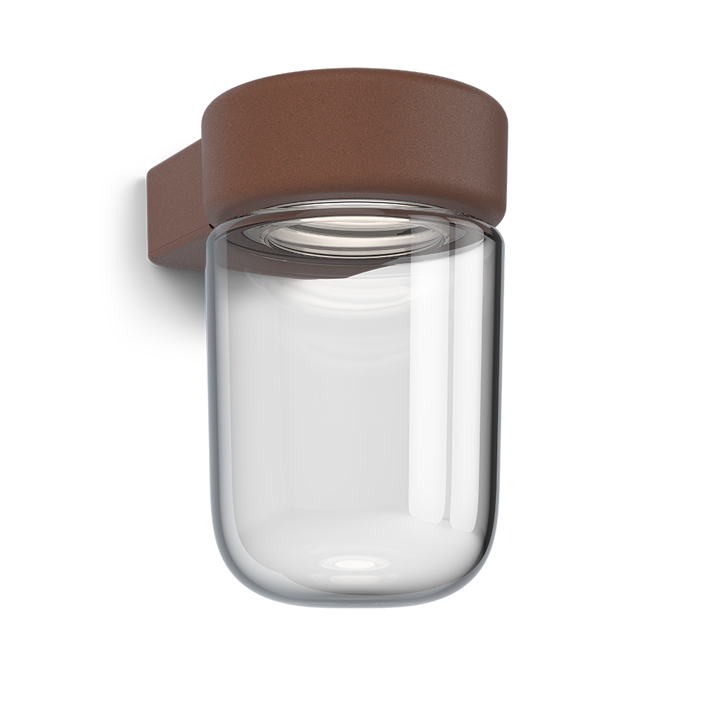 Belid, Moon vägglampa IP44 roststruktur LED