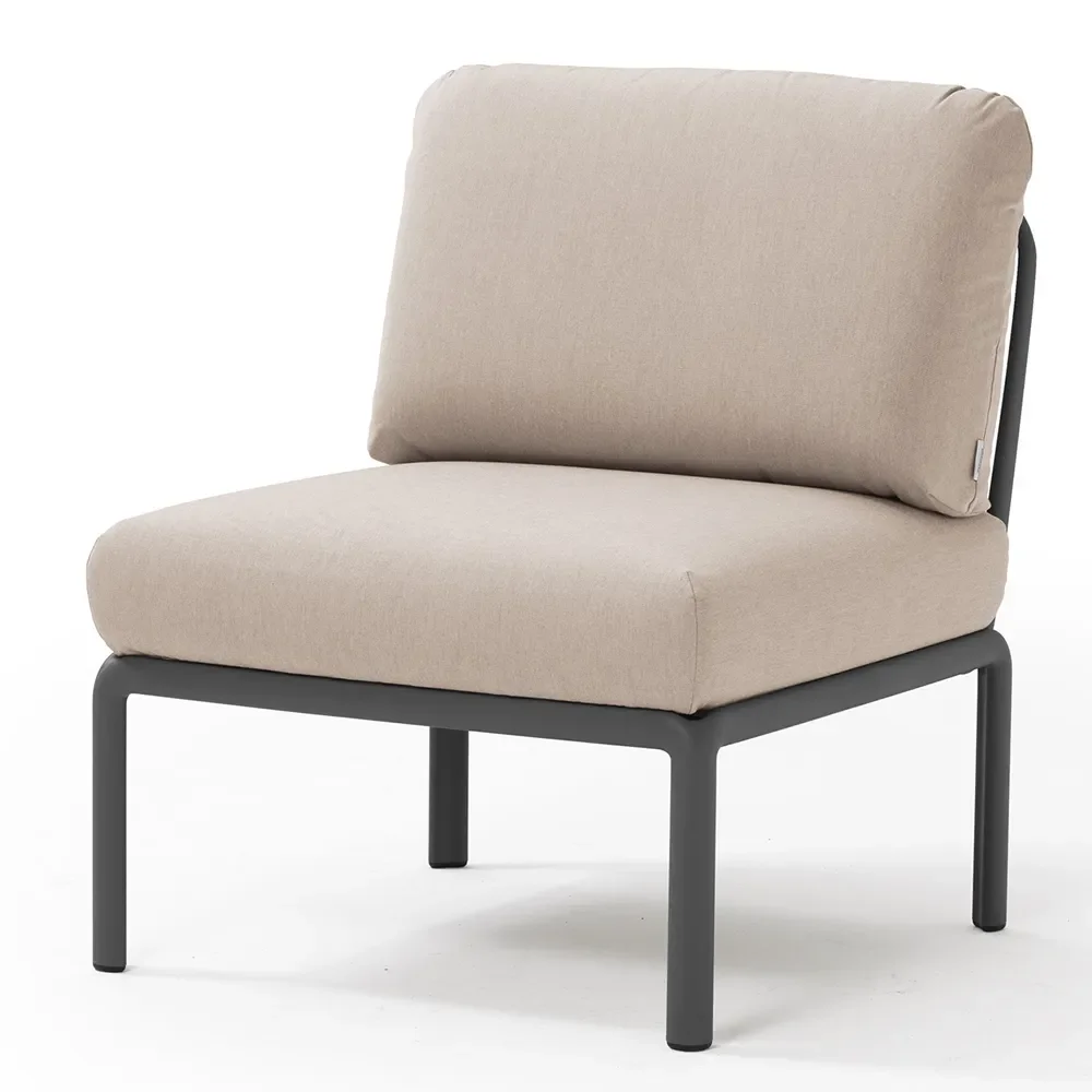 Nardi, Komodo mittdel Antracite-Canvas Sunbrella