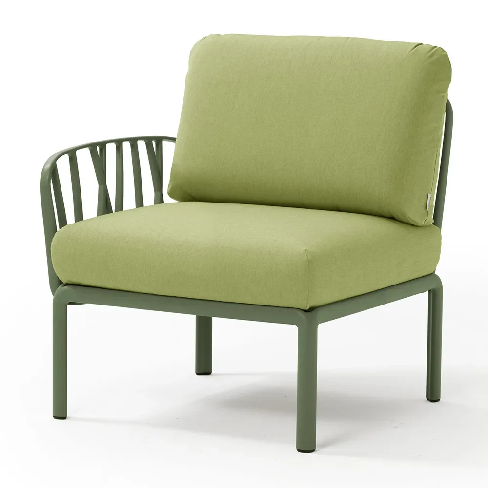 Nardi, Komodo avslutsdel Agave - Avocado Sunbrella