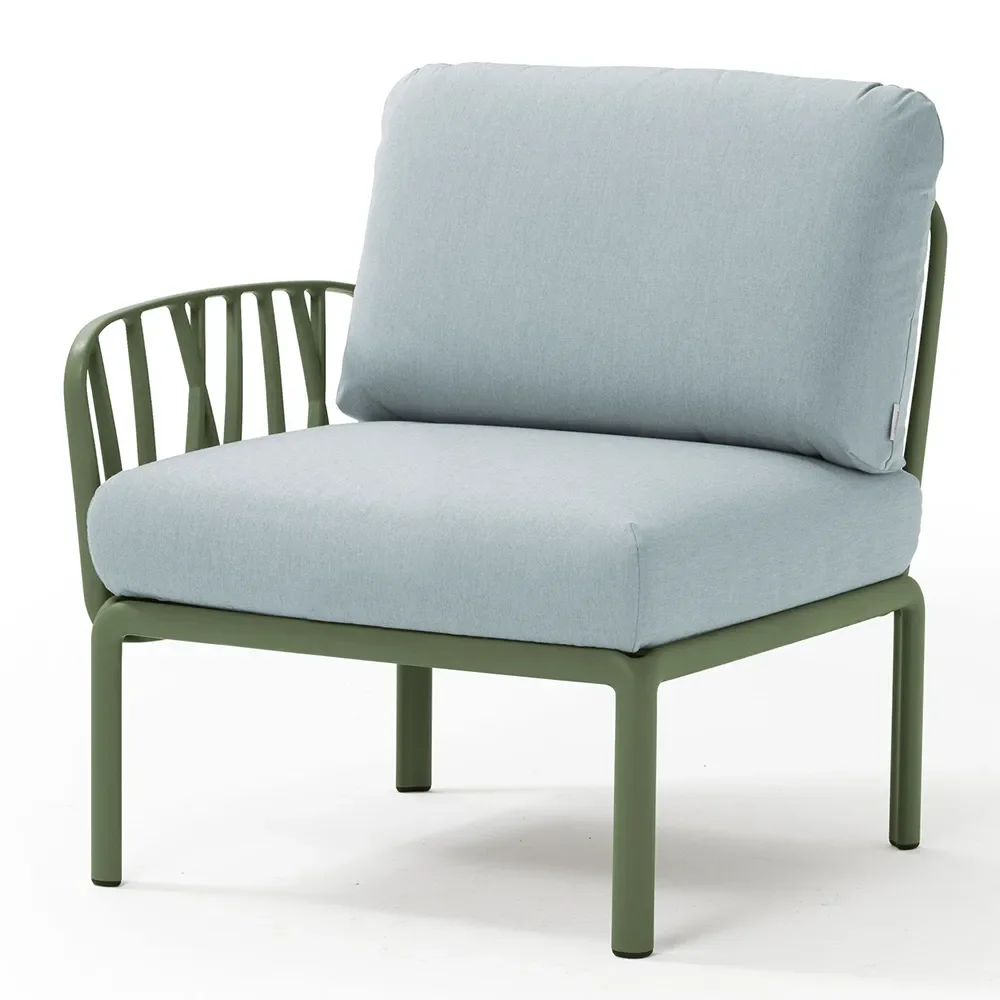 Nardi, Komodo avslutsdel Agave - Ghiaccio Sunbrella