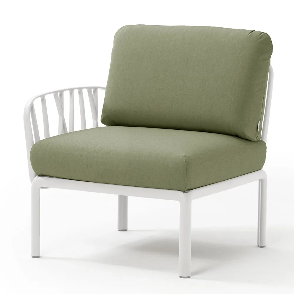 Nardi, Komodo avslutsdel White-Gianugla Sunbrella