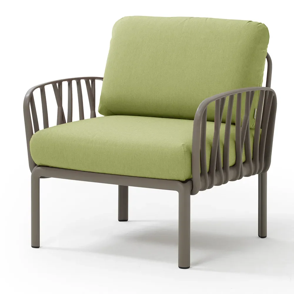 Nardi, Komodo fåtölj Tortora - Avocado Sunbrella