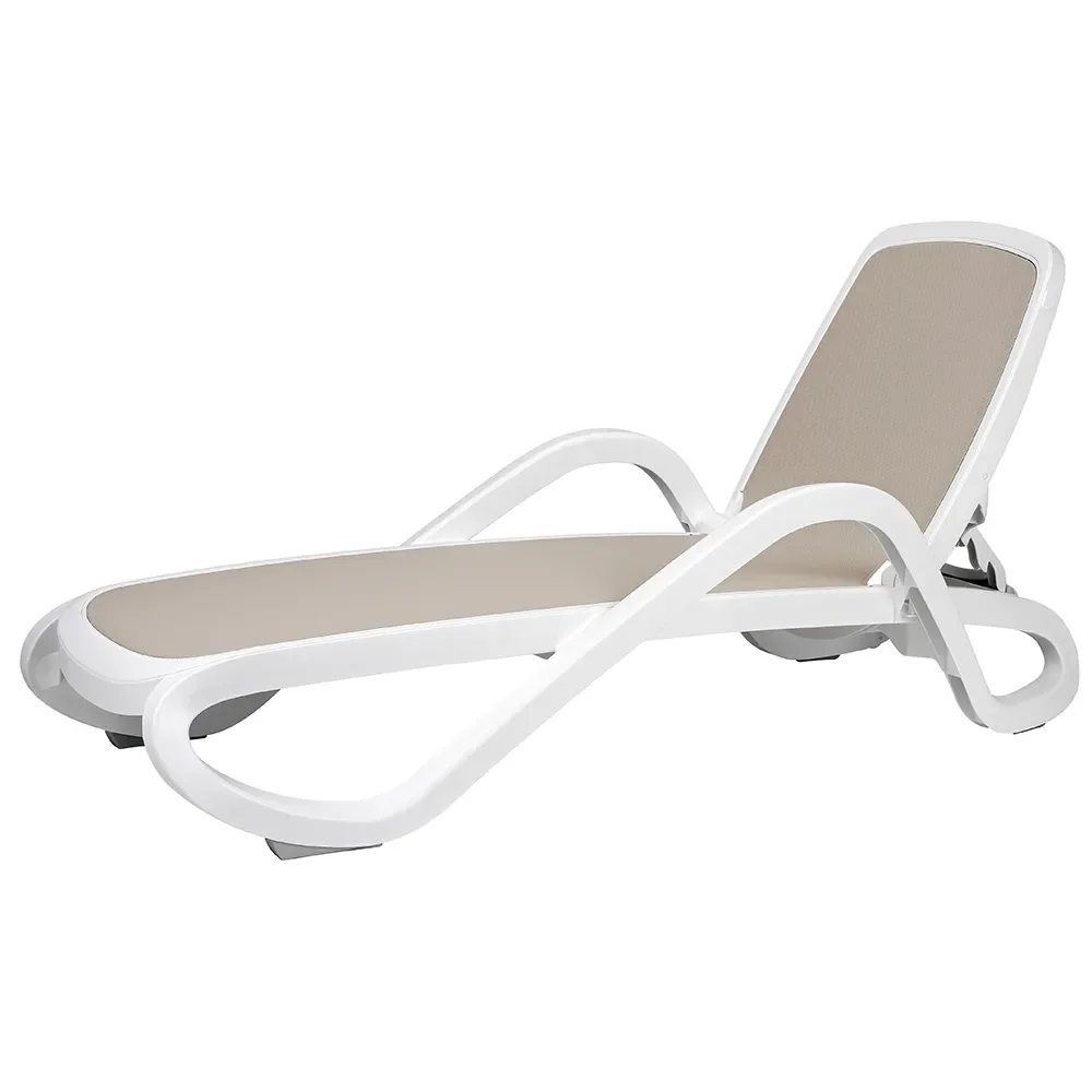 Nardi, Alfa solsäng White Tortora