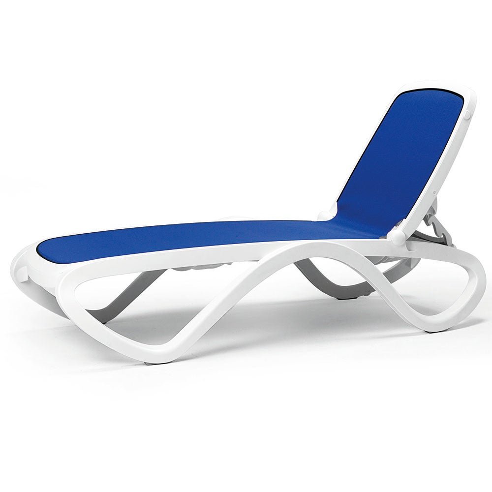 Nardi, Omega solsäng White Blue