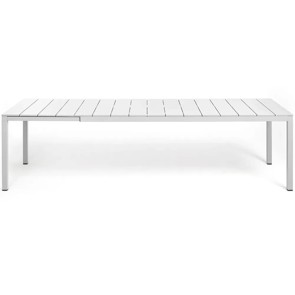 Nardi, Rio Alu Matbord 210/280x100 cm White