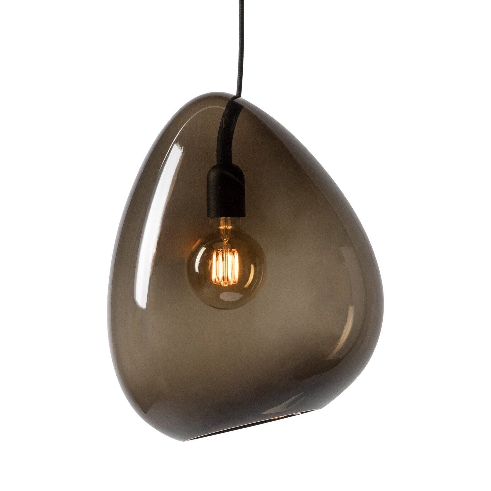 Belid, Ocean Pendel D317 Rökfärgat Glas