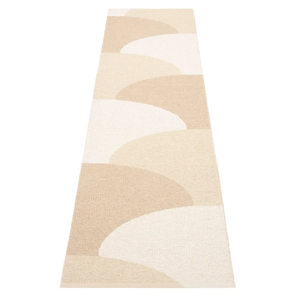 Pappelina, Hill matta Vanilla/Beige/Cream 70 x 270cm