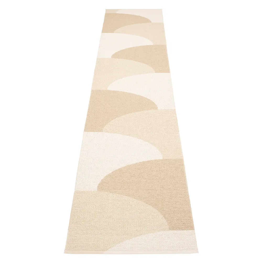 Pappelina, Hill matta Vanilla/Beige/Cream 70 x 360cm