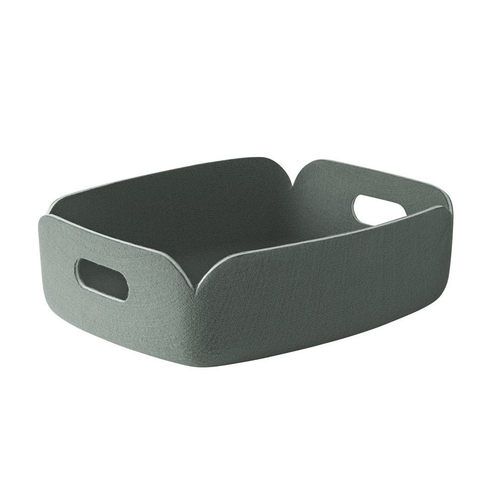 Muuto, Restore Tray Förvaringsbricka 28 x 15,5 cm - Dusty Green
