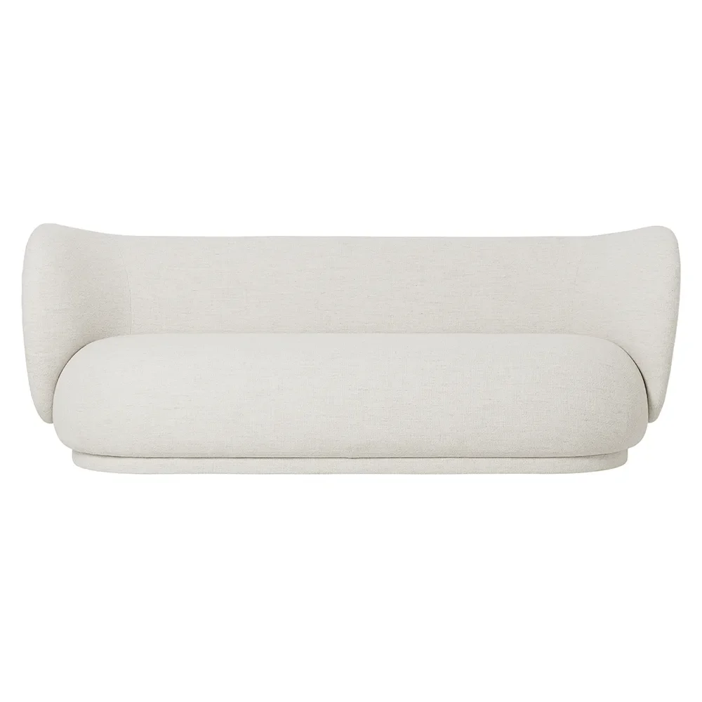 Ferm Living, Rico 3-sits soffa Boucle - Off-White