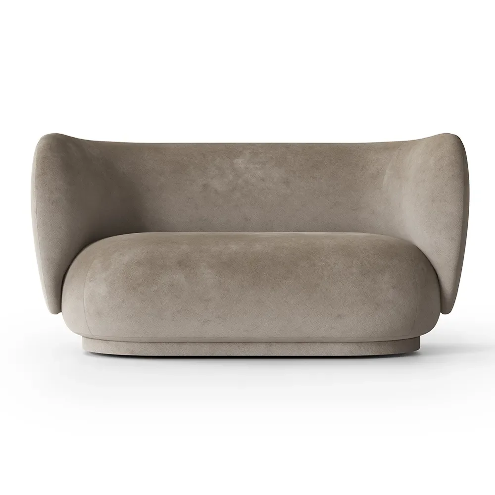 Ferm Living, Rico 2-sits soffa Faded - Beige
