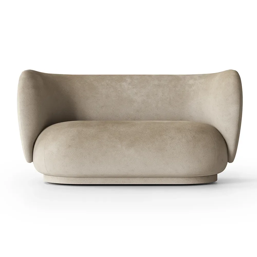 Ferm Living, Rico 2-sits soffa Faded - Sand