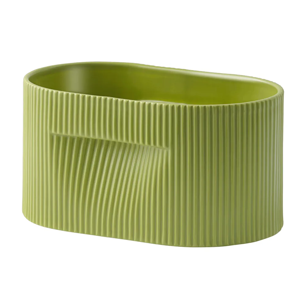 Muuto, Ridge kruka H: 13 cm - Mossgrön