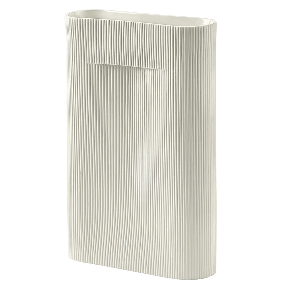 Muuto, Ridge Vas H: 48,5 cm White Blue Frosted